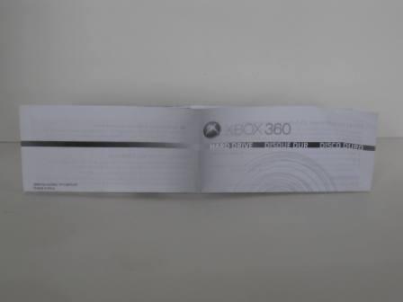 Xbox 360 Hard Drive Manual X11-29775-01 - Xbox 360 Manual